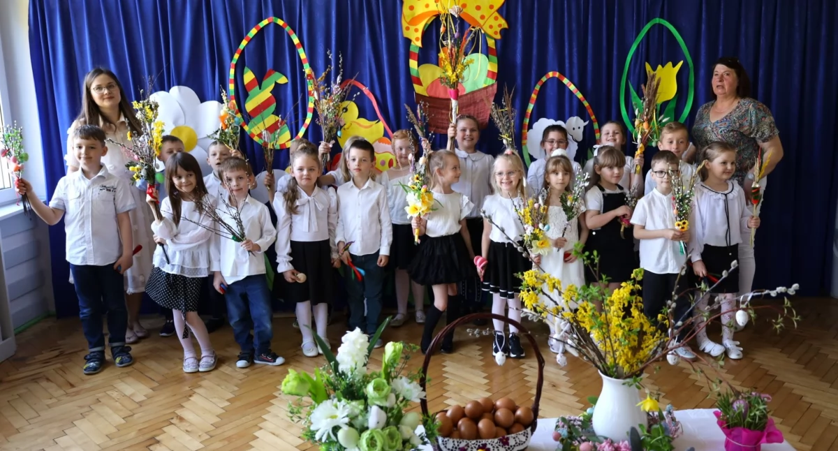 Wielkanocne tradycje w Publicznym Przedszkolu nr 9. Dzieci przygotowały specjalny świąteczny program