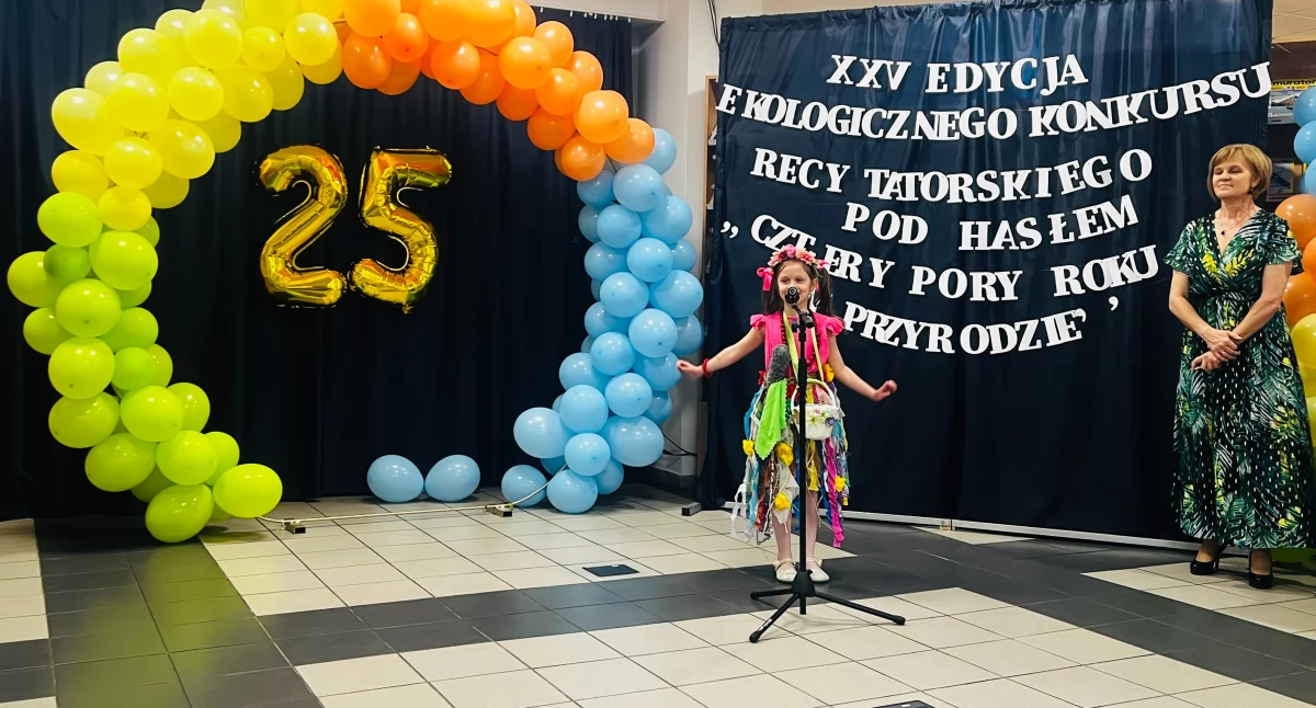 XXV Edycja Ekologicznego Konkursu Recytatorskiego. Było przedstawienie, recytacja, a na koniec tort