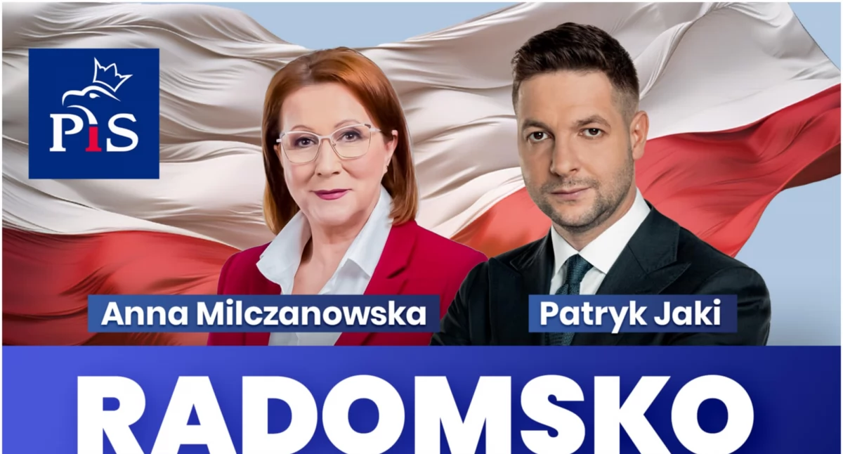 Radomszczański PiS zaprasza na spotkanie z Patrykiem Jakim. Trwa kampania prezydencka
