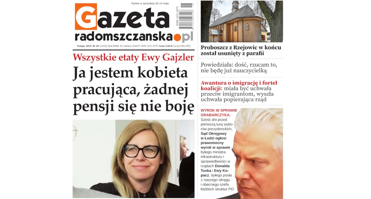 Najnowsze wydanie Gazety Radomszczańskiej już dostępne. O czym przeczytasz?