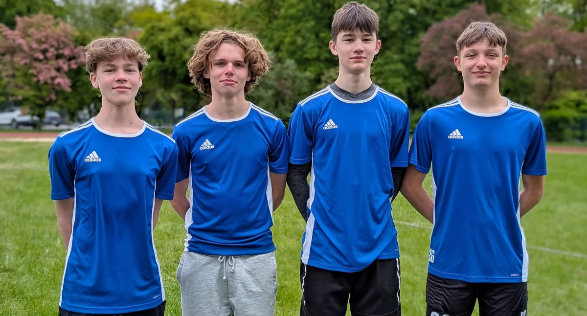 Powiatowe zawody w trójboju lekkoatletycznym. Reprezentacja PSP nr 9 zawalczy w Półfinale Wojewódzkim 