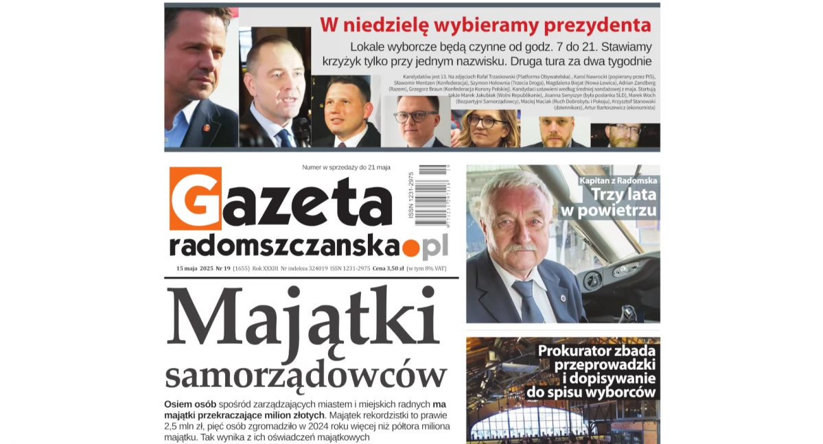 Najnowsze wydanie Gazety Radomszczańskiej już dostępne. O czym przeczytasz?