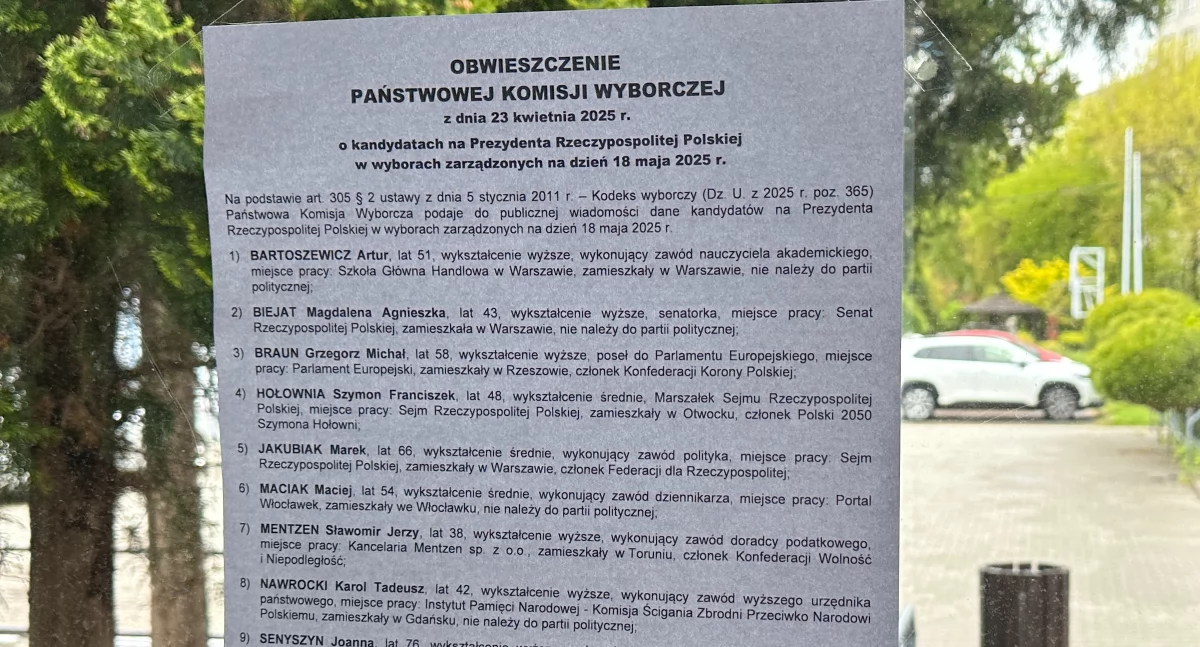 Jak mieszkańcy gminy Ładzice głosowali w wyborach 18 maja? Przedstawiamy szczegóły i wyniki kandytów na urząd prezydenta RP
