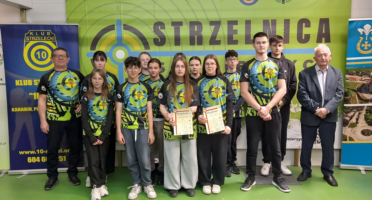  IV Runda Pucharu Województwa Łódzkiego Młodzików w strzelaniu. Zawodnicy 10-tki zgarnęli aż 5 miejsc na podium