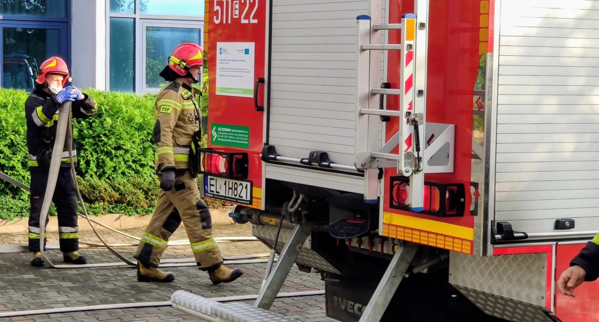 Pożar piwnicy w Pągowie. Strażacy mówią, że to podpalenie. Straty to 10 tys. zł