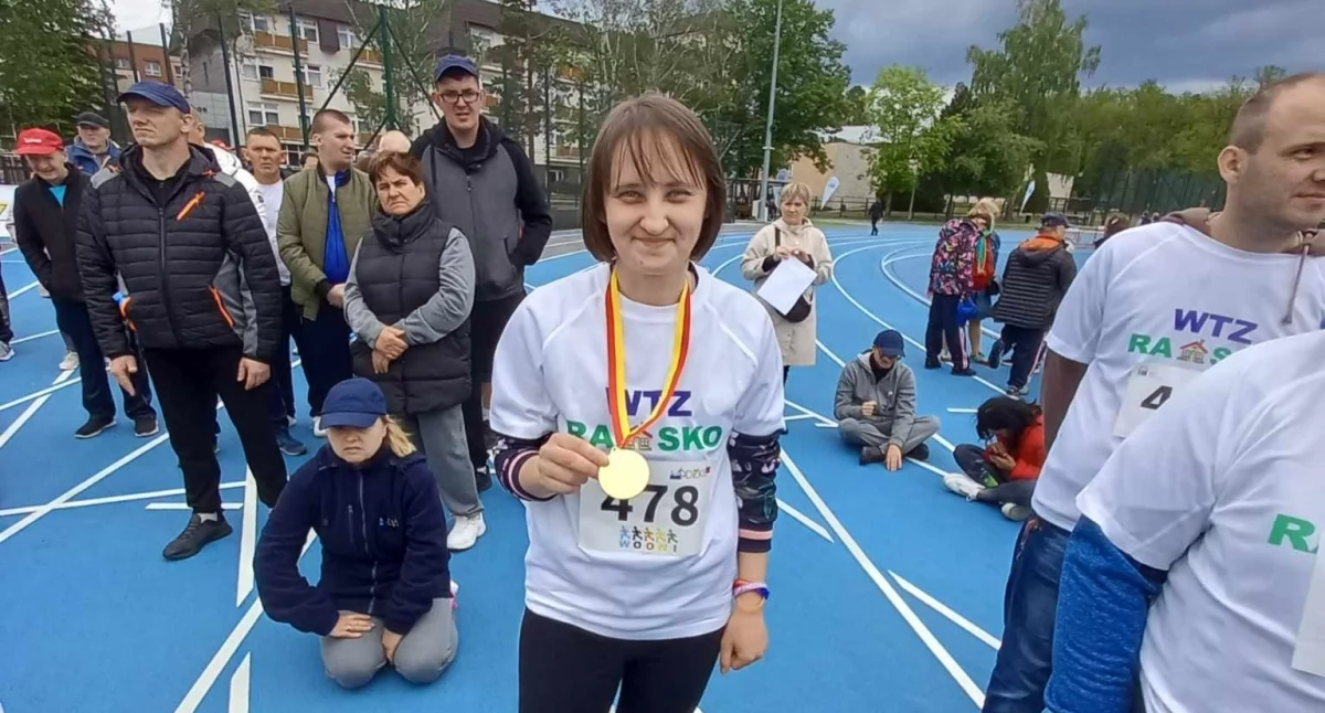 Paulina z WTZ w Radomsku obroniła złoto na XVIII Olimpiadzie Osób Niepełnosprawnych Intelektualnie