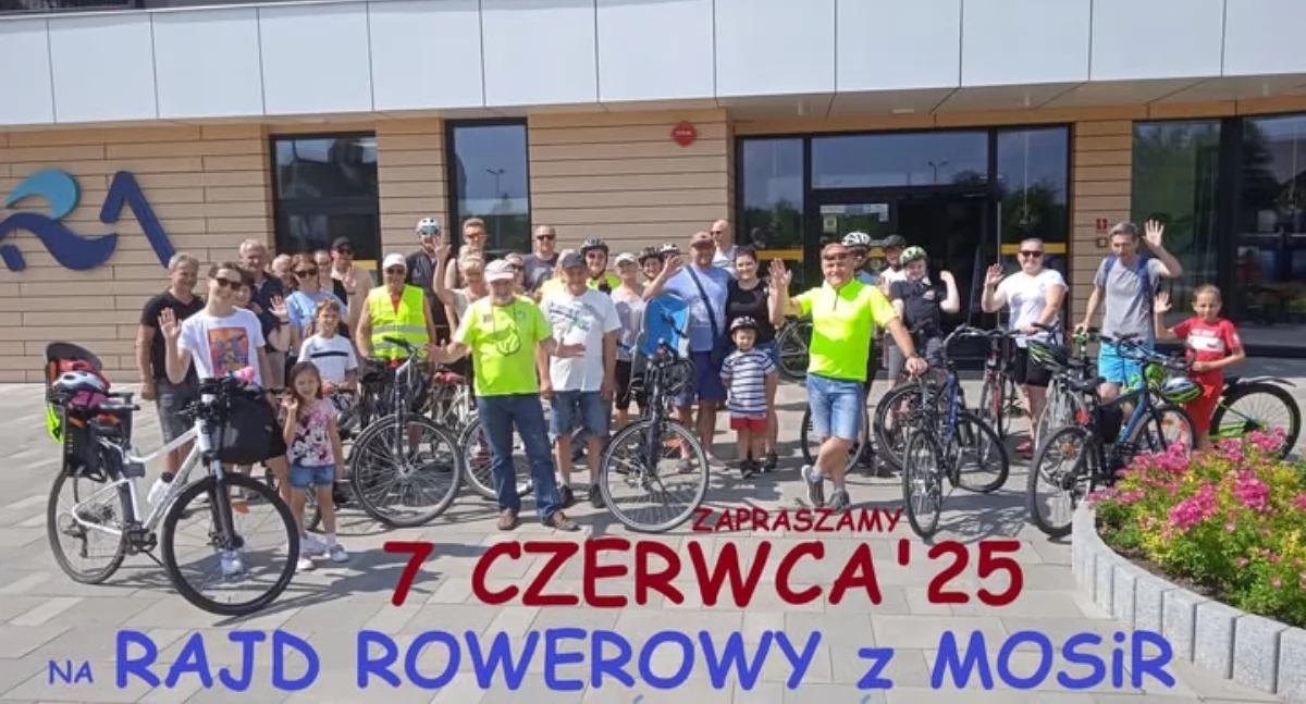 Radomszczańskie Dni Rodziny. Już w najbliższą sobotę odbędzie się Rodzinny Rajd Rowerowy z MOSiR 