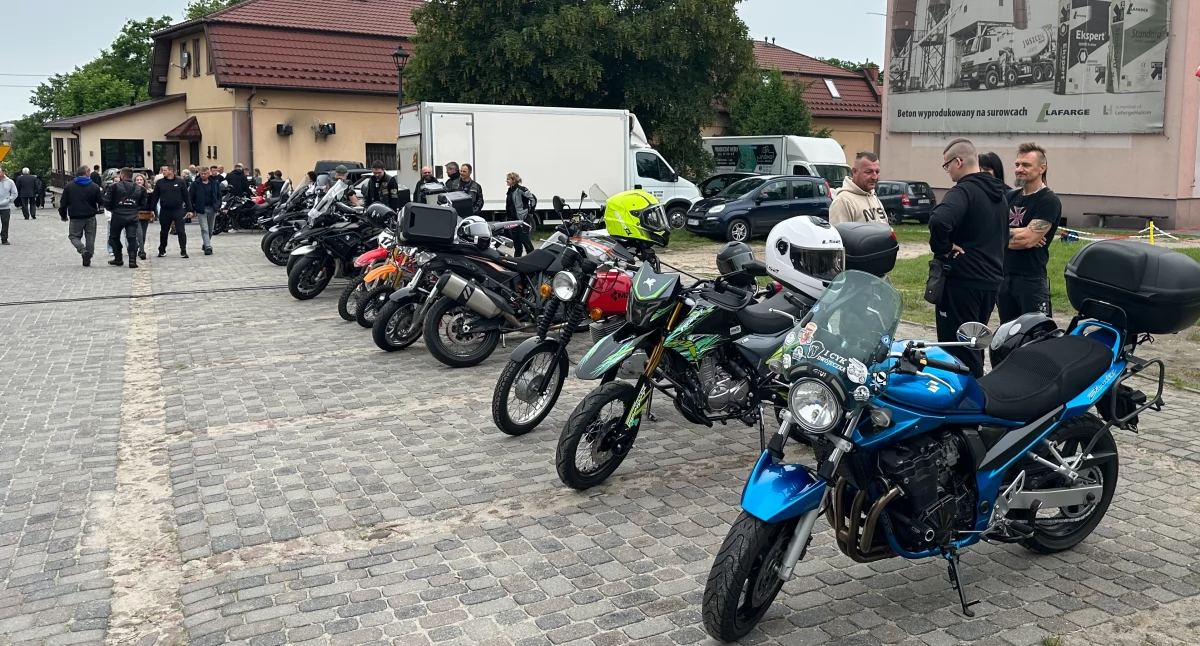 Motocykliści po raz dziesiąty zorganizowali akcję Motoserce w Przedborzu. Zbierali krew, edukowali i integrowali uczestników