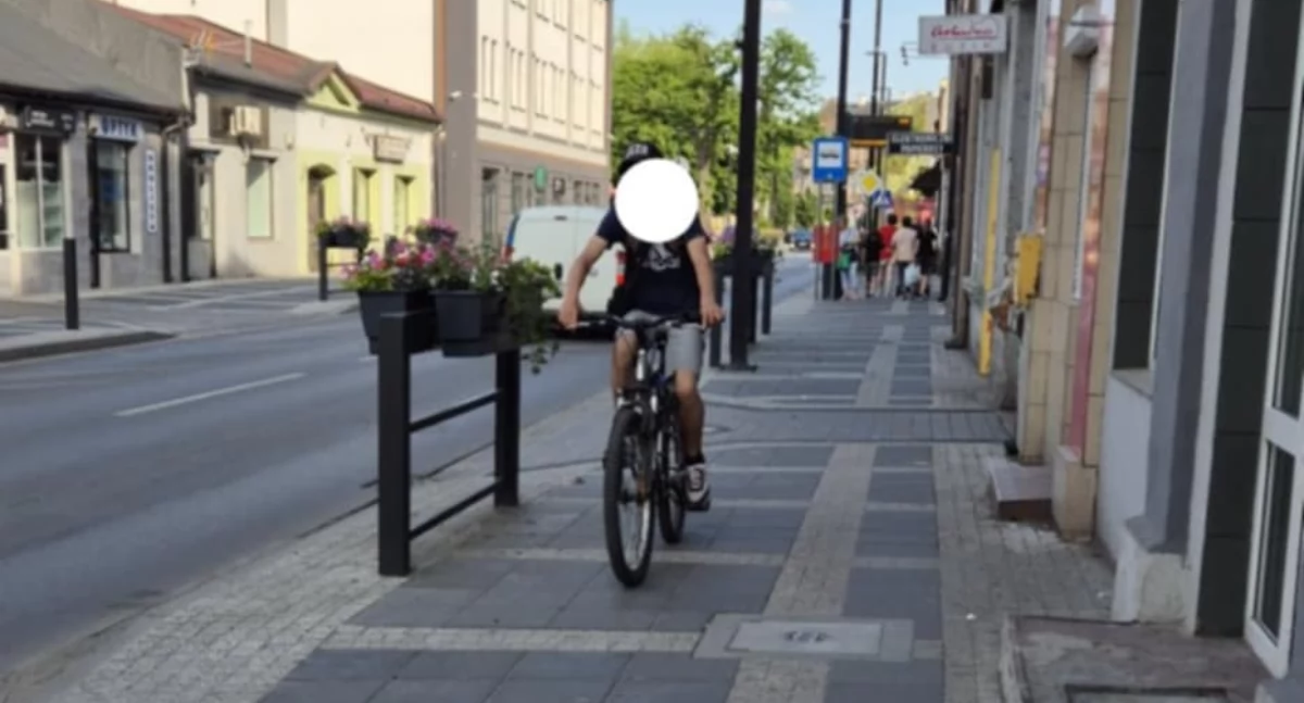 Pani Barbara: - Rowerzyści w centrum miasta to prawdziwa plaga. Nie da się bezpiecznie przejść