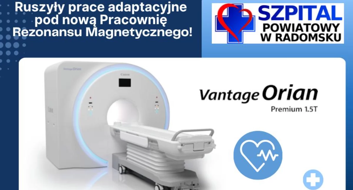 Wkrótce pojawi się nowa pracownia rezonansu magnetycznego w radomszczańskim szpitalu. Właśnie ruszyły prace adaptacyjne
