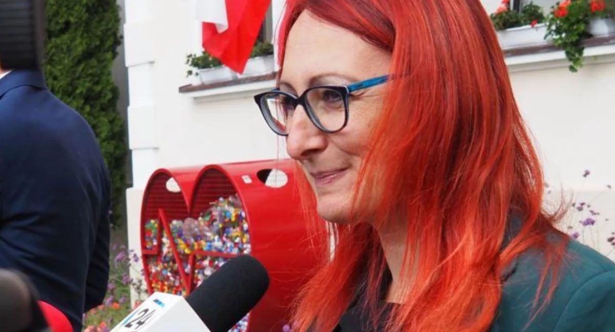 Uczniowie szkoły rolniczej w Dobryszycach: - Nie podoba nam się zwolnienie dyrektor Anny Wędzonki, ale protestować nie będziemy