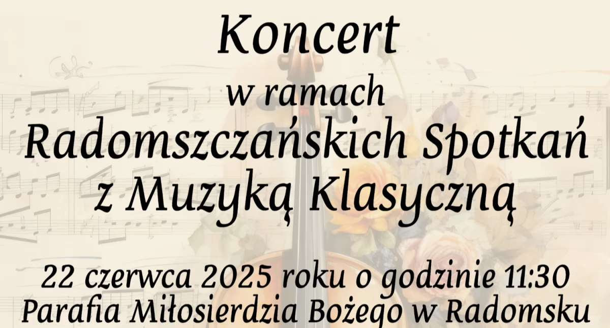 Moniuszkowcy zapraszają na koncert. Tym razem nie rozrywkowo, a sakralnie