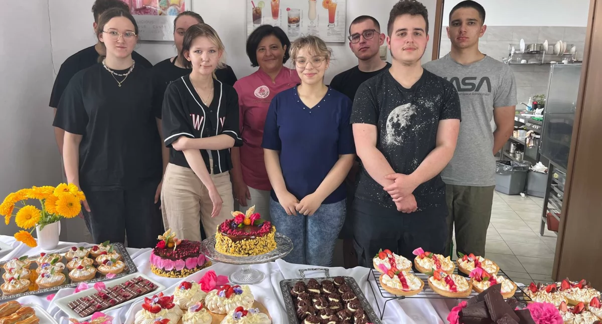 Uczniowie Zespołu Szkół Centrum Kształcenia Rolniczego w Dobryszycach mistrzami cukiernictwa