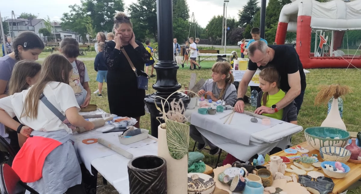 Twórcze chillowanie na Gliniankach. Piknik, na który radomszczanie zagłosowali