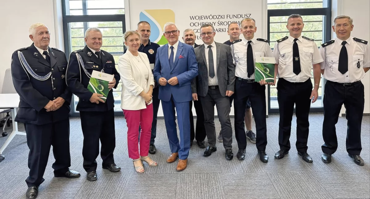 „Ekostrażak” wspiera strażaków ochotników z województwa łódzkiego