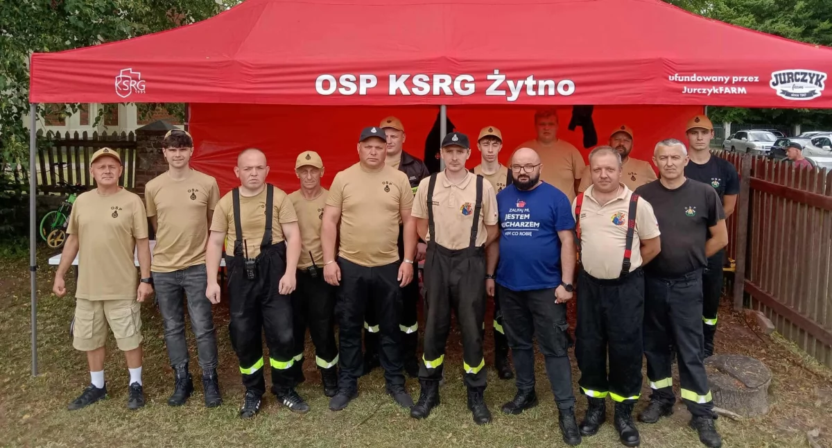 Służba nie dróżba. Przekonali się o tym na własnej skórze druhowie z OSP Żytno