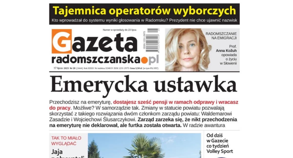 Najnowsze wydanie Gazety Radomszczańskiej już dostępne. O czym przeczytasz?