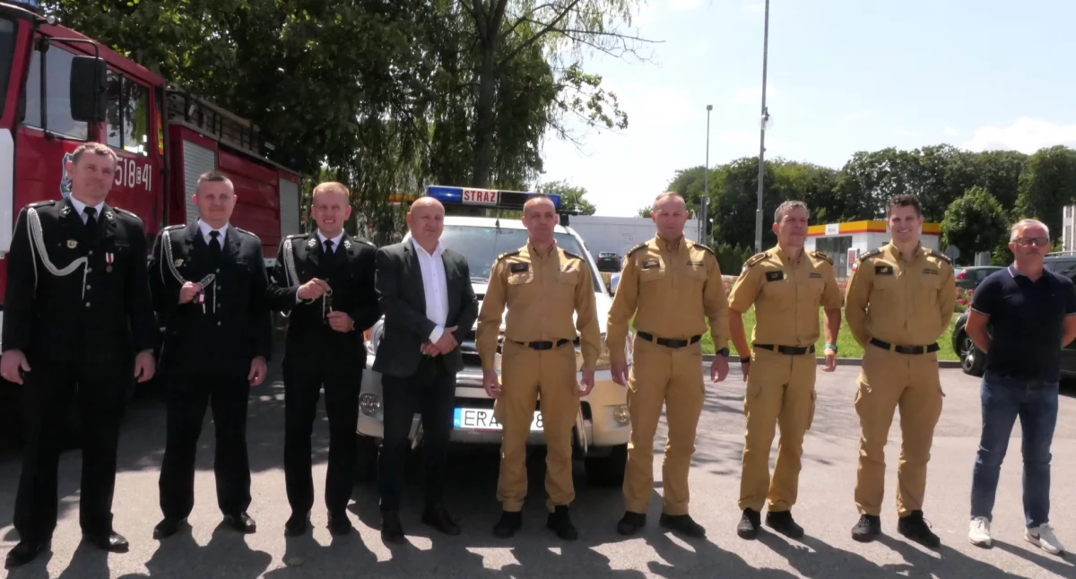 OSP Szczepocice Rządowe oficjalnie w Krajowym Systemie Ratowniczo-Gaśniczym. Nowy samochód i nowe możliwości dla druhów
