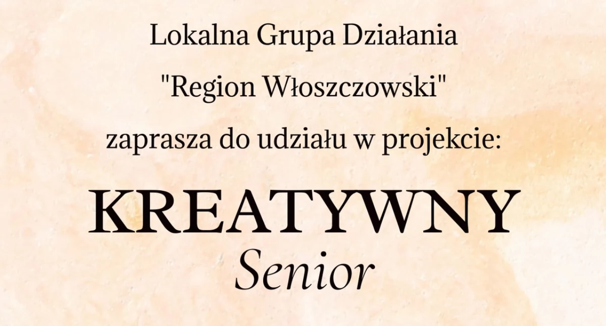 Kreatywny Senior. Spotkanie informacyjne odbędzie w GOKiS w Kobielach Wielkich