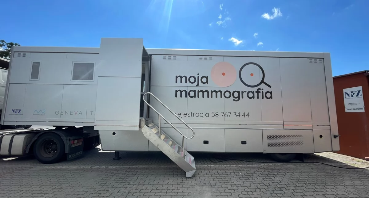 Mammobus w Radomsku. Badania mammograficzne dla kobiet od 45 do 74 lat