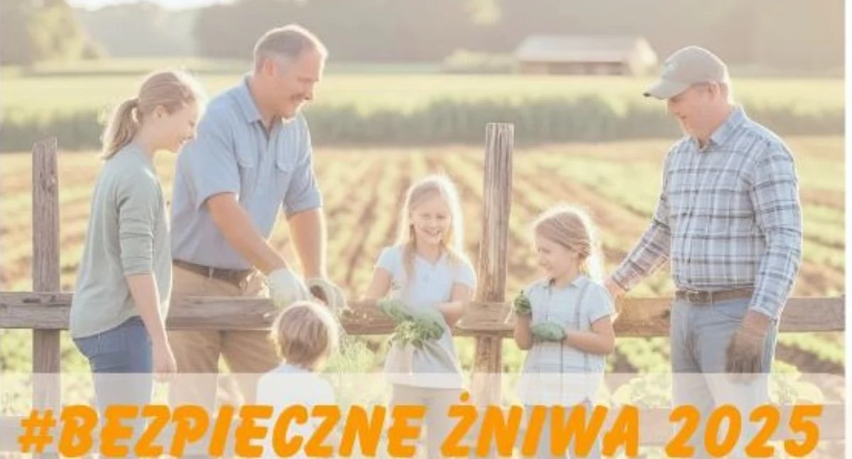 Bezpieczne żniwa 2025. Starostwo apeluje aby zadbać o siebie i bliskich