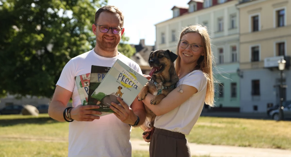 Wakacyjne spotkanie z psem Preclem w Bibliotece w Lgocie Wielkiej. Autorka Marta Maj odwiedzi dzieci już 30 lipca