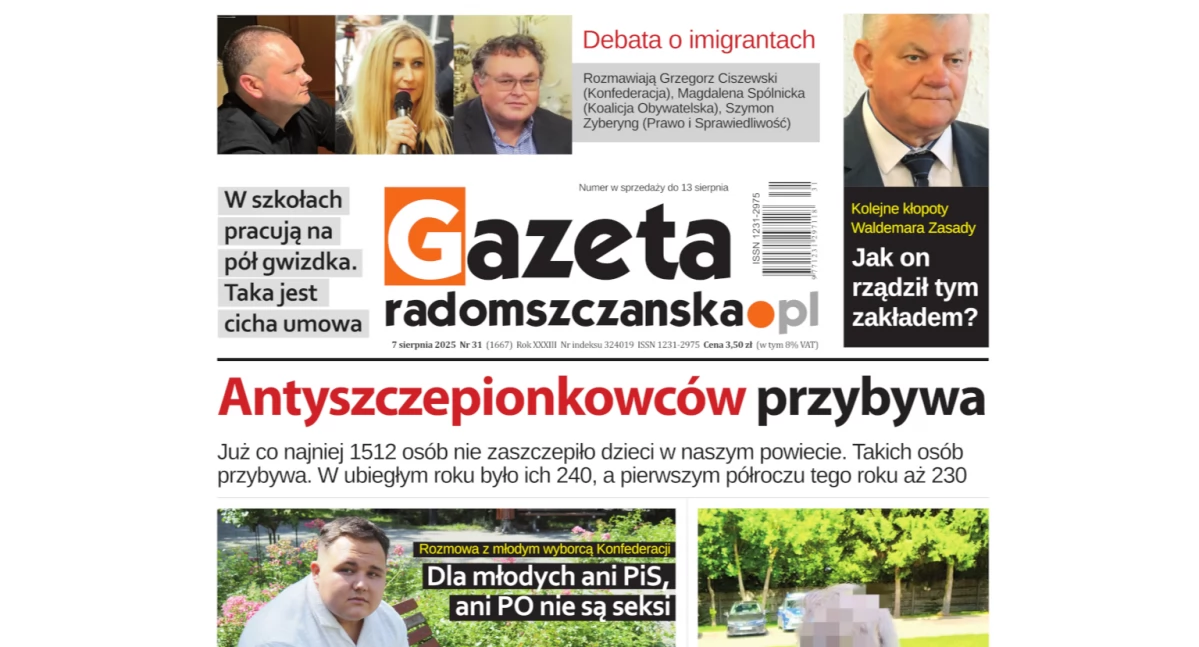 Najnowsze wydanie Gazety Radomszczańskiej już dostępne. O czym przeczytasz?