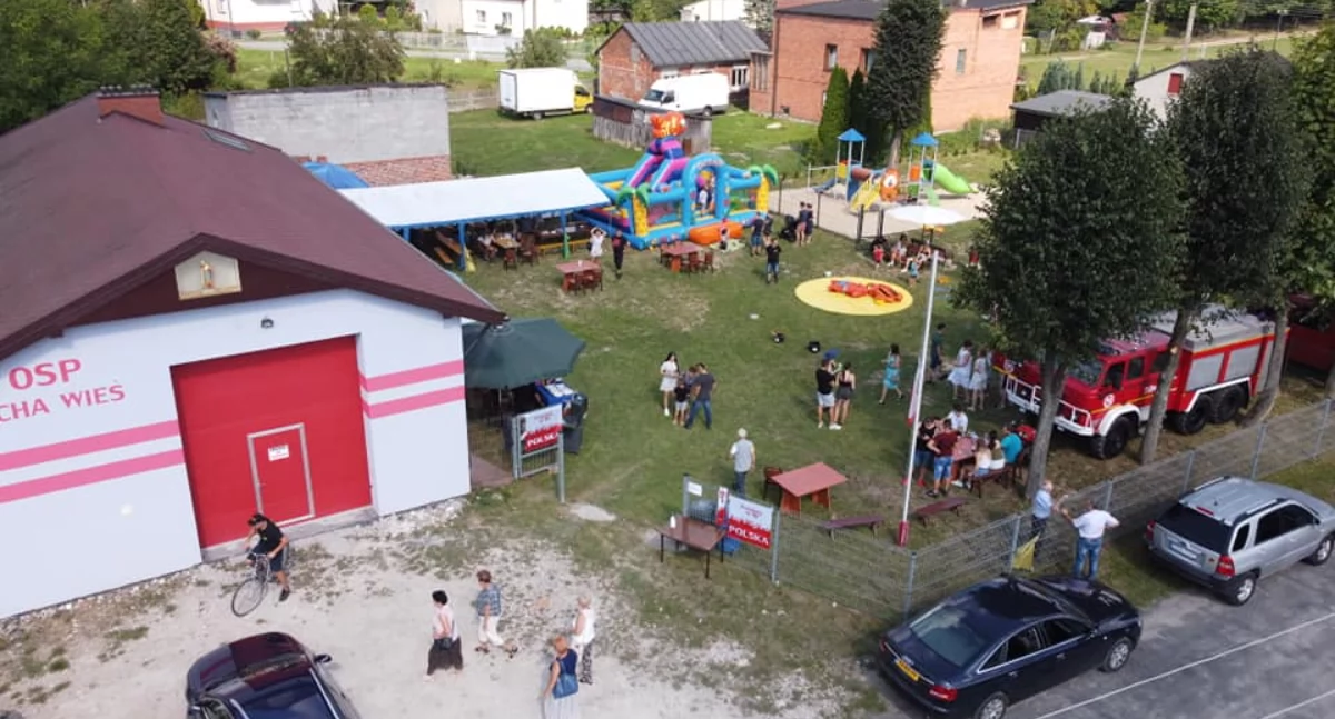 Piknik Strażacki OSP z Suchej Wsi. Zabawę zaplanowano na piątek, 15 sierpnia przy strażnicy. Będą atrakcje dla dzieci i dorosłych
