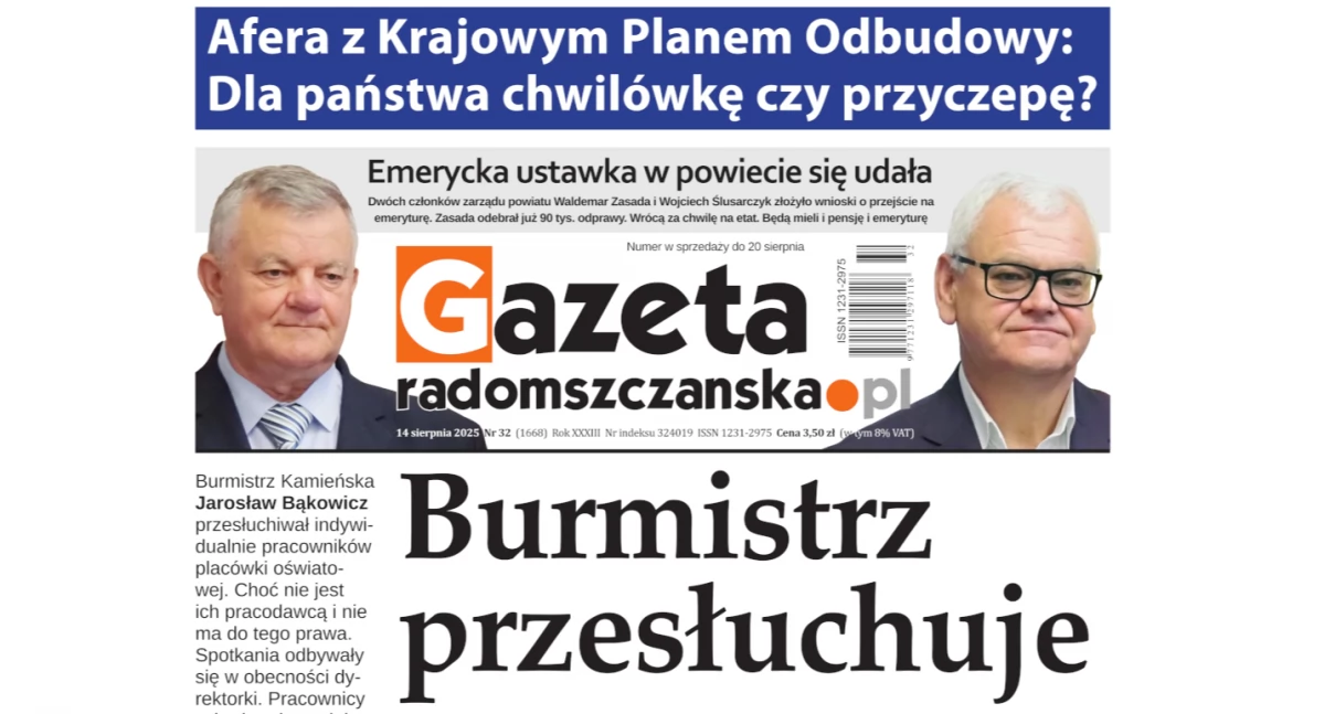 Najnowsze wydanie Gazety Radomszczańskiej już dostępne. O czym przeczytasz?