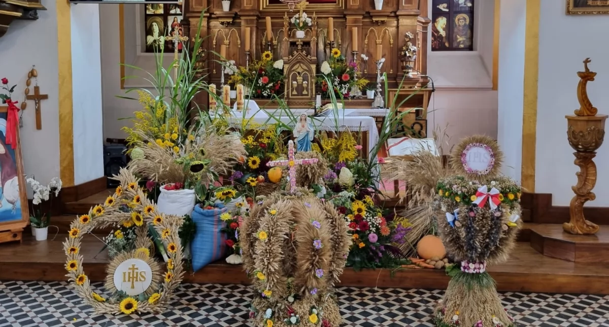 Dożynki Parafialne w Cielętnikach i instalacja relikwii św. Rity. Liturgii będzie przewodniczył ksiądz biskup Andrzej Przybylski