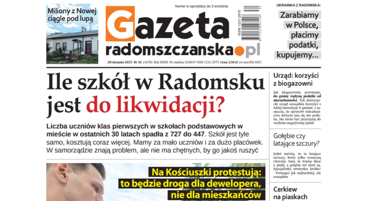 Najnowsze wydanie Gazety Radomszczańskiej już dostępne. O czym przeczytasz?