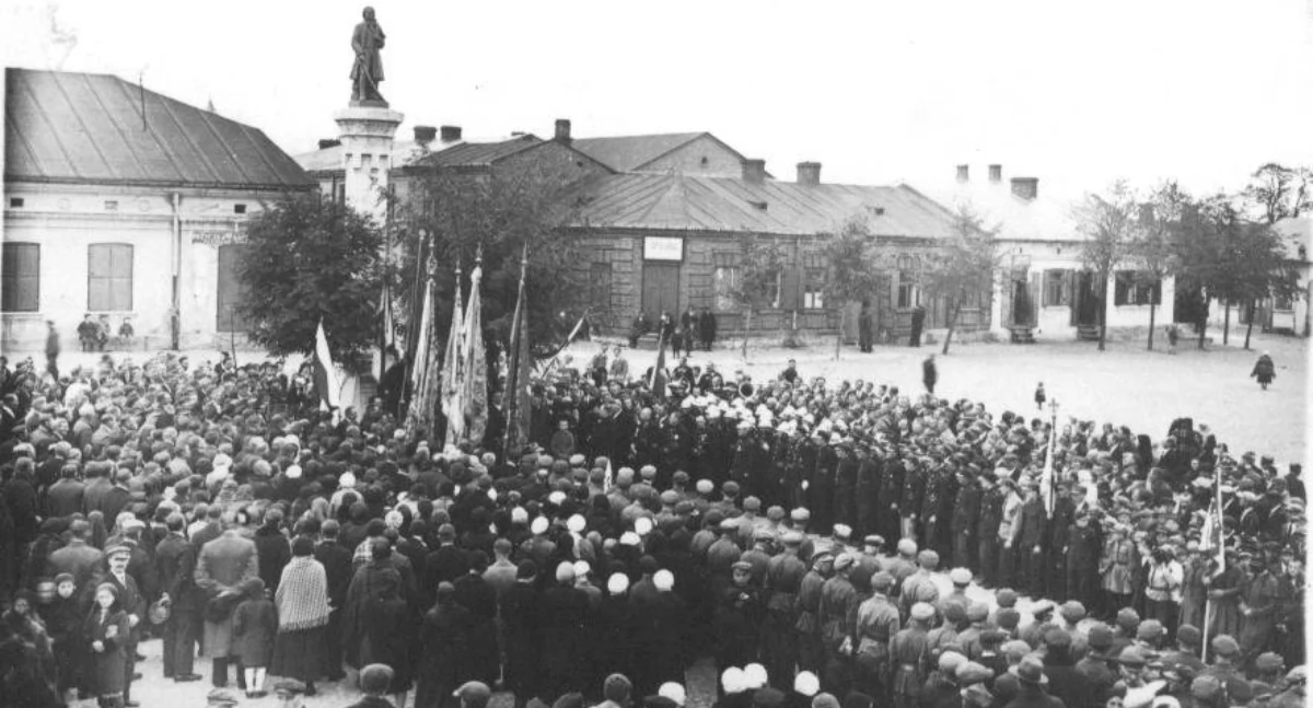 Spotkanie wspomnieniowe w Kamieńsku poświęcone żołnierzom Armii Krajowej i Konspiracyjnego Wojska Polskiego