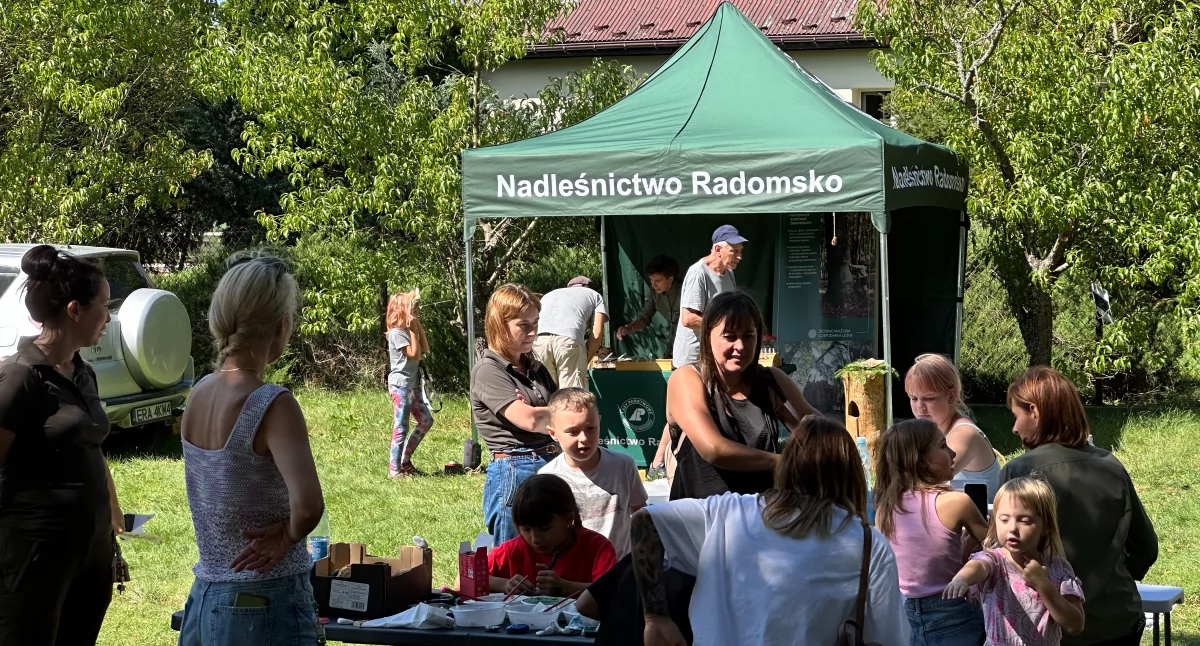 Leśne zakończenie wakacji. Nadleśnictwo Radomsko zorganizowało trzecią edycję gry terenowej i rodzinny piknik edukacyjny