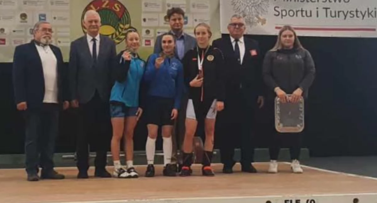 Oliwia Drzazga wywalczyła złoto w podnoszeniu ciężarów na 28. Ogólnopolskich Igrzyskach LZS-u