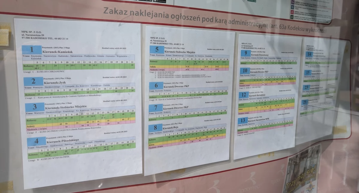Czytelnik: Rozkład nowy, a autobus jeździł według starego. Prezes MPK: Możemy tylko przeprosić, ale na dwa rozkłady miejsca nie ma