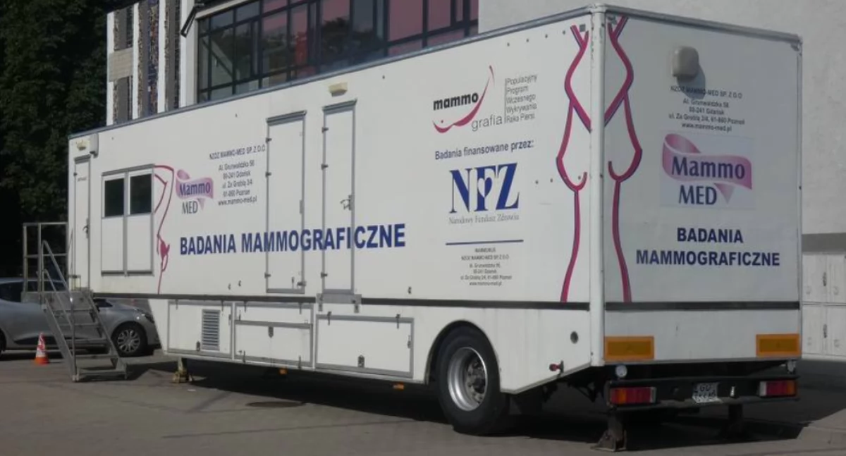 Bezpłatne badania mammograficzne w powiecie radomszczańskim. Mobilne pracownie odwiedzą we wrześniu Gomunice, Kodrąb, Kobiele Wielkie i Kamieńsk