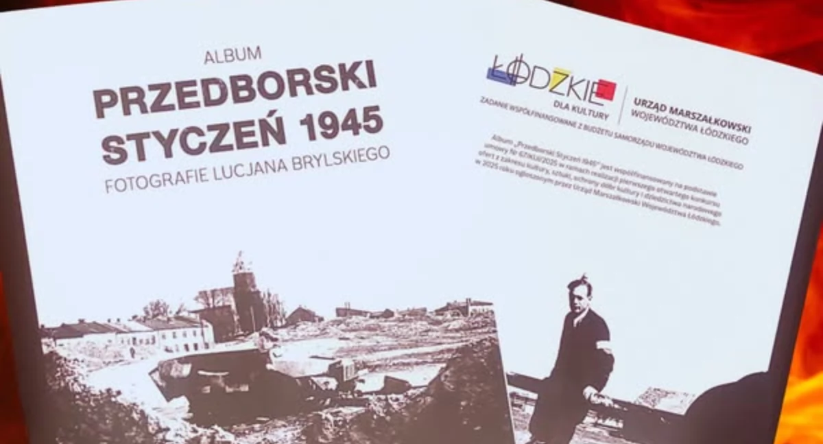 Towarzystwo Miłośników Przedborza wydaje album ze zdjęciami Lucjana Brylskiego z 1945 roku