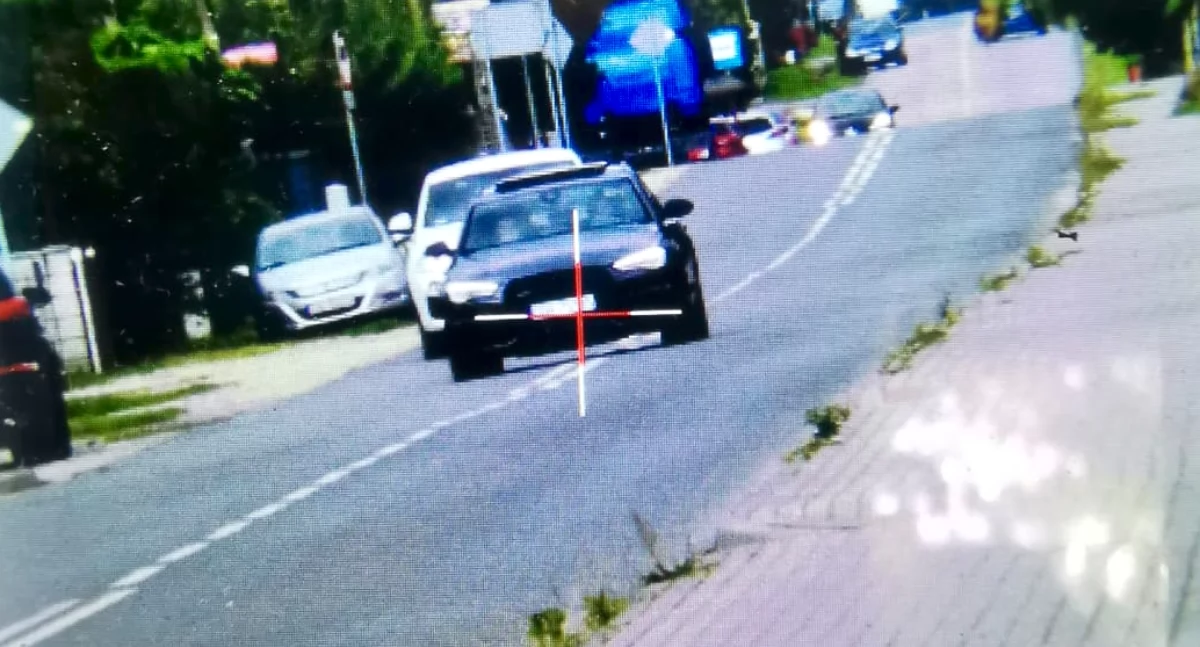 Pirat drogowy zatrzymany na Sanickiej. Za brawurową jazdę stracił prawo jazdy na trzy miesiące 
