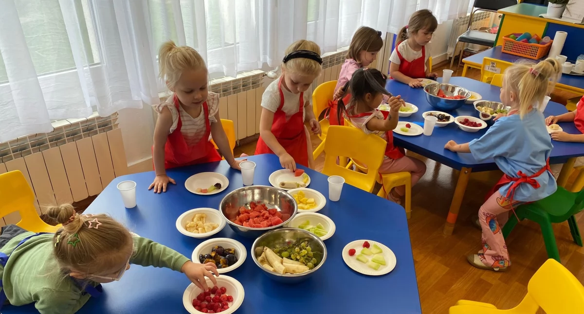 Warsztaty o zdrowym odżywianiu w Przedszkolu nr 10 w Radomsku 