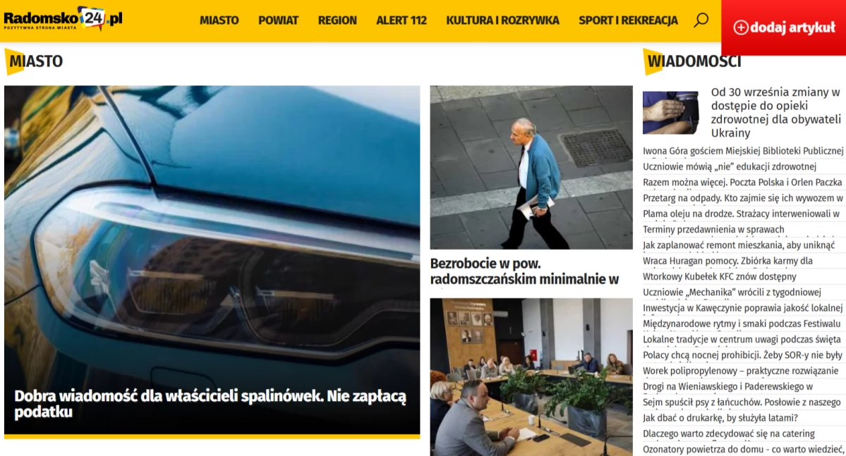 Kłopoty najstarszego portalu w mieście. Radomsko24.pl bez pracowników