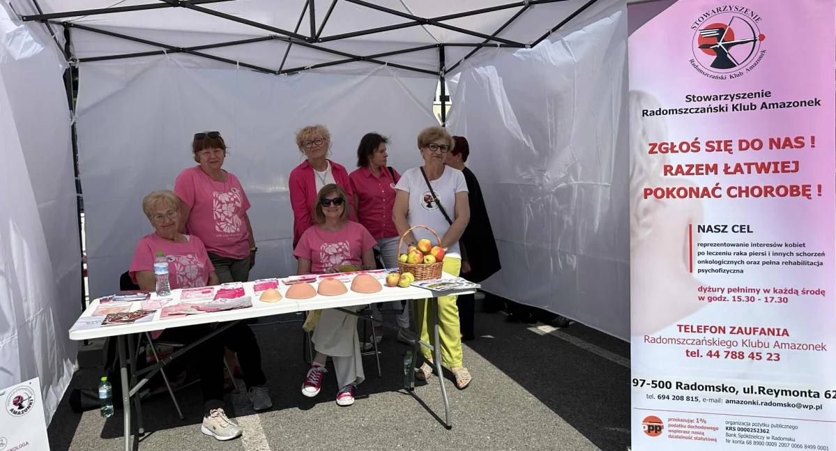 Spotkanie w Kamieńsku o profilaktyce raka piersi z udziałem Amazonek i położnej. Burmistrz zaprasza 16 października w ramach Różowego Października