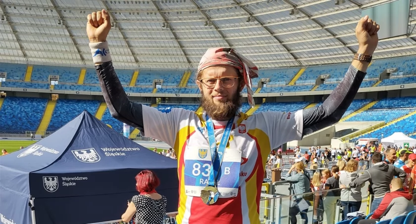 100 maratonów Rafała Kawki z Kolarsko-Biegowego Klubu Sportowego