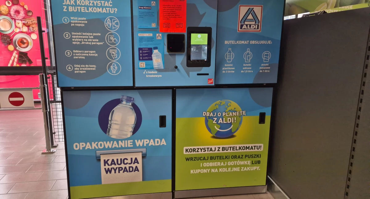 Recyklomaty już są w sklepach. Opakowań nie ma. Jak działa w Radomsku system kaucyjny