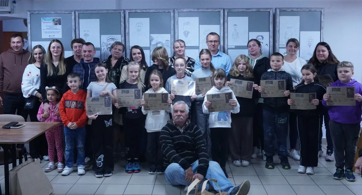 W Kobielach Wielkich wręczono nagrody w konkursie plastycznym “Portret Reymonta“
