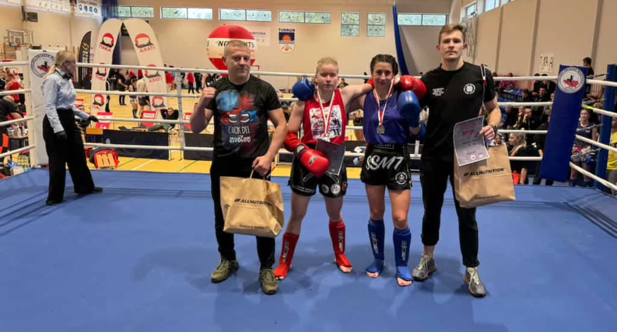 Natalia Dudek na najwyższym stopniu podium Pucharu Polski w Muaythai