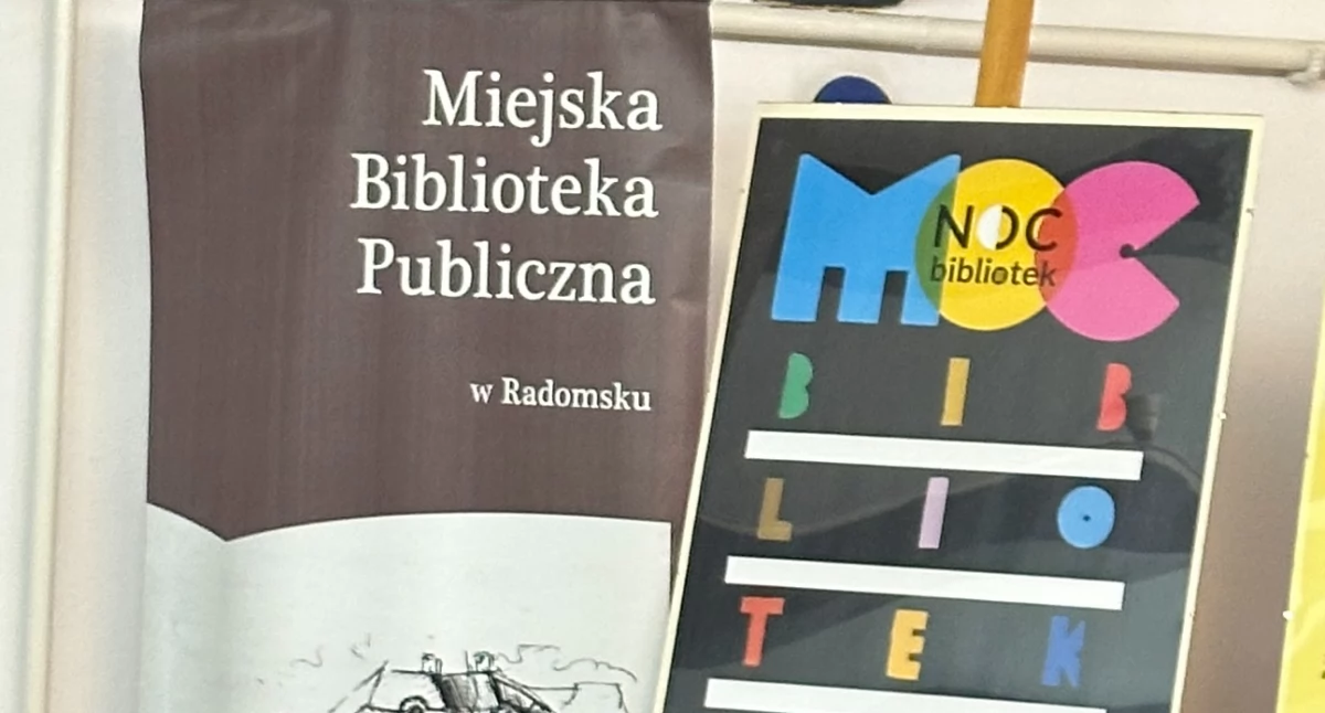 Miejska Biblioteka Publiczna w Radomsku zaprasza mieszkańców do udziału w ogólnopolskiej akcji XI Noc Bibliotek