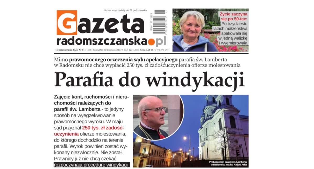 O czym przeczytasz w najnowszym wydaniu Gazety Radomszczańskiej
