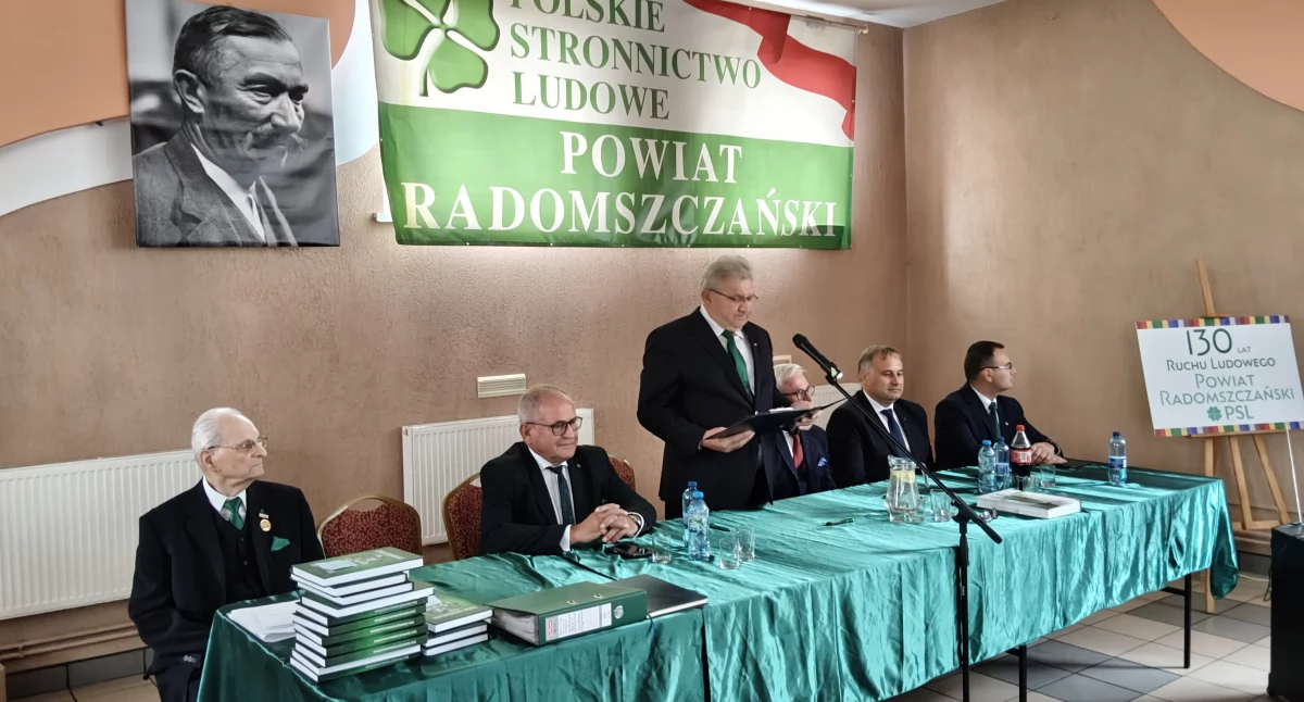 Ruch ludowy świętował: uroczystości i promocja książki Czestawa Leszczyńskiego
