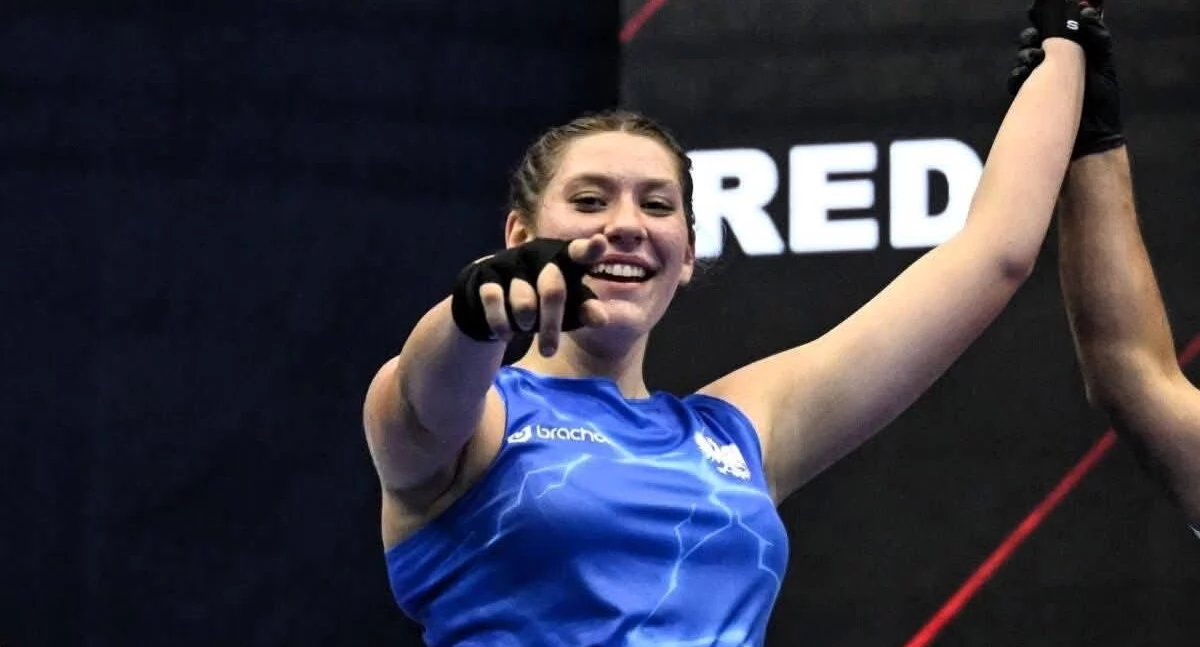 Amelia Stępień, zawodniczka RSB Nokaut Radomsko, stanęła na najwyższym stopniu podium w Mistrzostwach Europy U15 Budva 2025