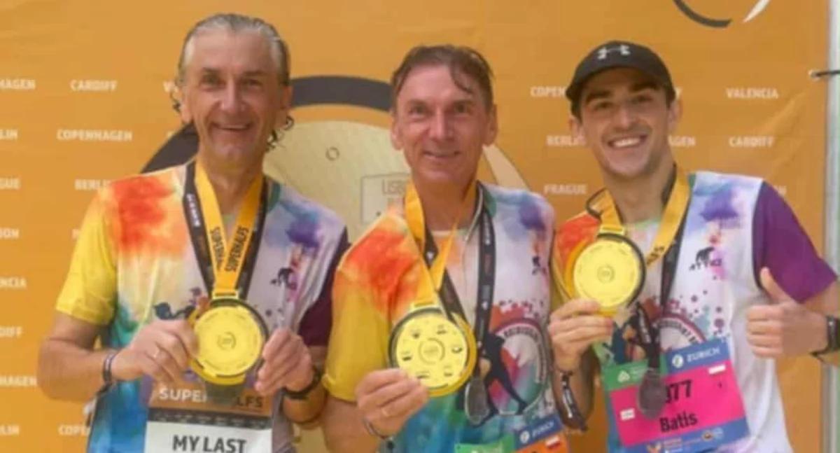 Zbigniew, Cezary i Mateusz Ojrzyńscy wybiegali koronę półmaratonów europejskich. Dzisiaj pokonali ten dystans w Walencji
